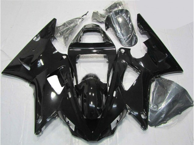 Carénage Yamaha R1 2000-2001 - Noir Brillant