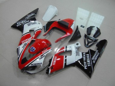 Carénage Yamaha R1 2000-2001 - Rouge Blanc Yamalube