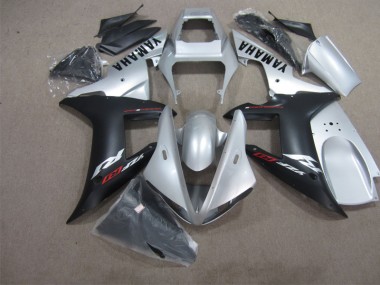 Carénage Yamaha R1 2002-2003 - Noir Argent