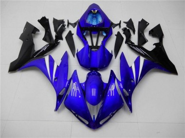 Carénage Yamaha R1 2004-2006 - Bleu Noir