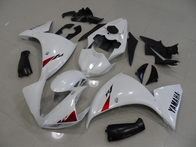 Carénage Yamaha R1 2009-2011 - Blanc Noir