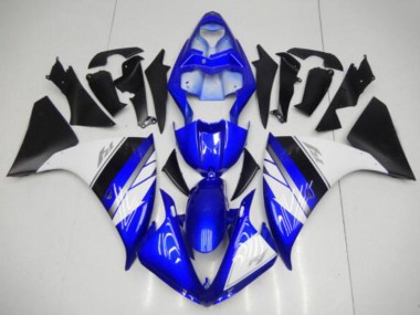 Carénage Yamaha R1 2009-2011 - Bleu Blanc Noir