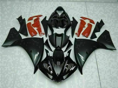 Carénage Yamaha R1 2009-2011 - Noir Rouge