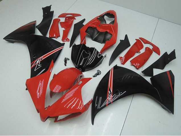 Carénage Yamaha R1 2012-2014 - Rouge Noir