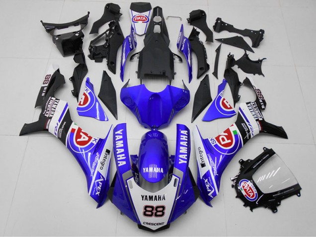 Carénage Yamaha R1 2015-2019 - Bleu PATA 88