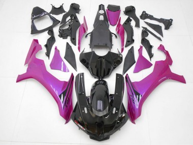 Carénage Yamaha R1 2015-2019 - Noir Violet Rouge