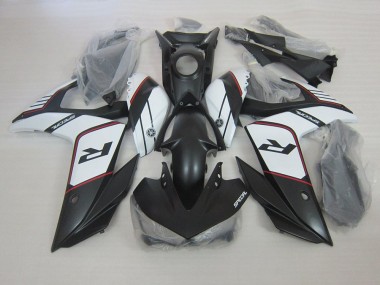 Carénage Yamaha R3 2015-2022 - Noir Blanc