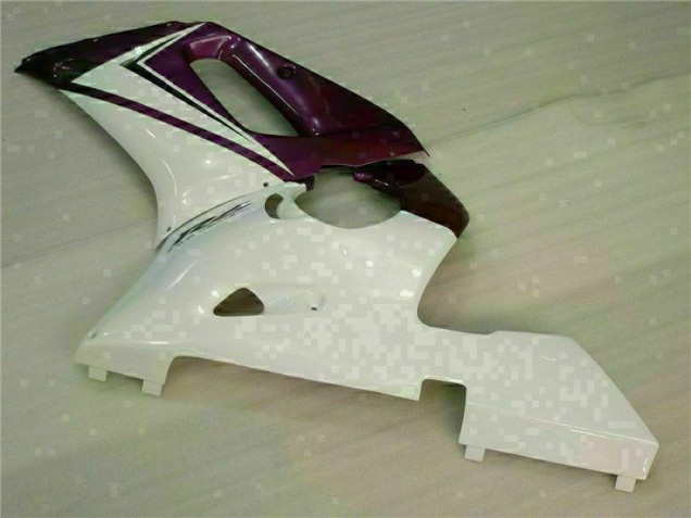 Carénage Yamaha R6 1998-2002 - Violet Blanc