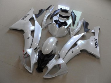 Carénage Yamaha R6 2008-2016 - Blanc Nacré Style OEM