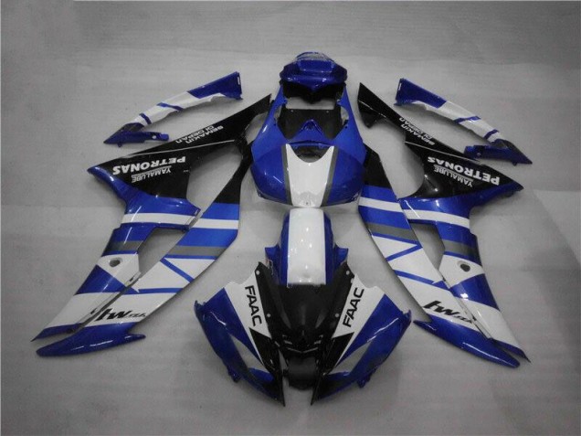 Carénage Yamaha R6 2008-2016 - Bleu Blanc FAAC