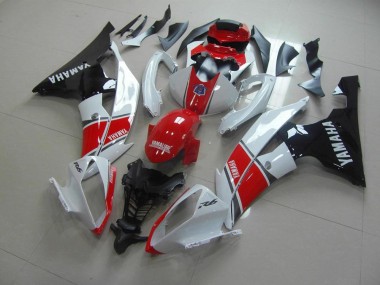 Carénage Yamaha R6 2008-2016 - Rouge Blanc Noir