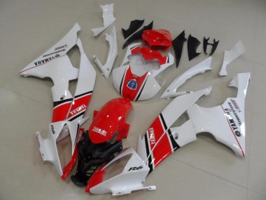 Carénage Yamaha R6 2008-2016 - Rouge Blanc Style OEM