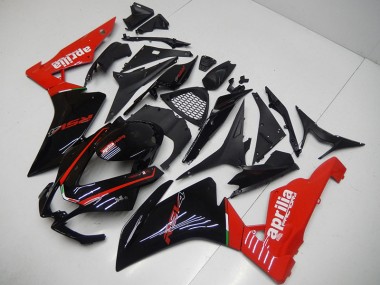 Carénages Aprilia RSV4 2009-2015 - Noir Rouge