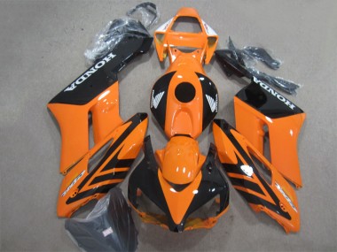 Carénages Honda CBR 1000 RR 2004-2005 - Noir Orange