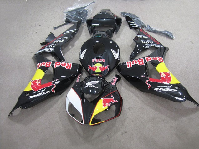 Carénages Honda CBR 1000 RR 2006-2007 - Noir Red Bull