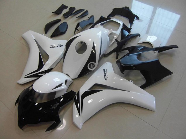 Carénages Honda CBR 1000 RR 2008-2011 - Blanc Noir