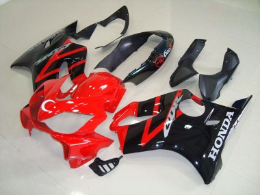 Carénages Honda CBR 600 F4i 2004-2007 - Noir Rouge