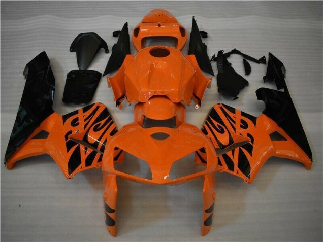 Carénages Honda CBR 600 RR 2005-2006 - Orange Noir