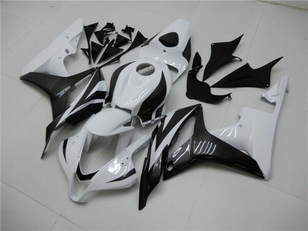 Carénages Honda CBR 600 RR 2007-2008 - Blanc Noir