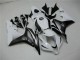 Carénages Honda CBR 600 RR 2007-2008 - Blanc Noir