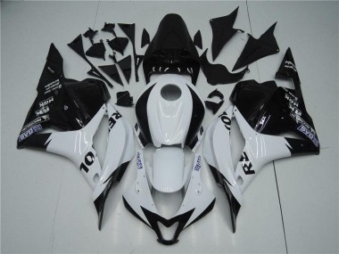 Carénages Honda CBR 600 RR 2009-2012 - Blanc Noir