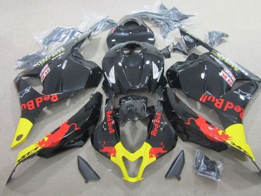 Carénages Honda CBR 600 RR 2009-2012 - Noir Red Bull