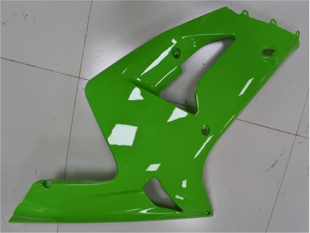 Carénages Kawasaki ZX6R 2003-2004 - Vert