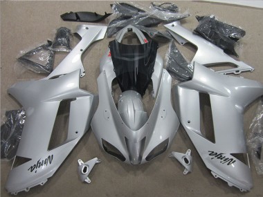 Carénages Kawasaki ZX6R 2007-2008 - Argent