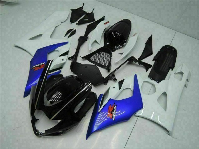 Carénages Suzuki GSXR 1000 K5 2005-2006 - Bleu Blanc