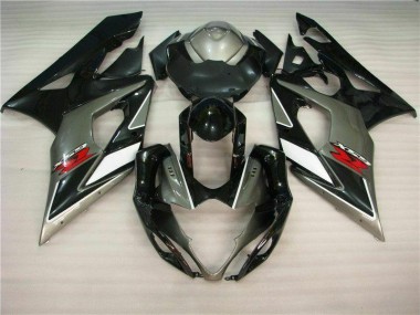 Carénages Suzuki GSXR 1000 K5 2005-2006 - Gris Noir