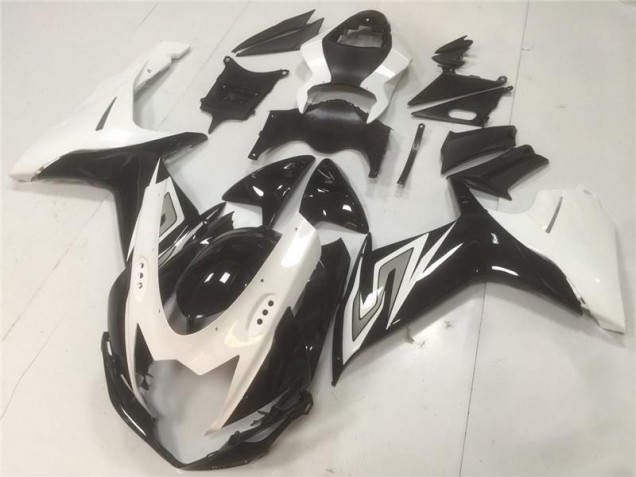 Carénages Suzuki GSXR 600 / 750 K11 2011-2024 - Noir Blanc