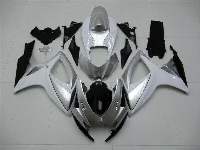 Carénages Suzuki GSXR 600 / 750 K6 2006-2007 - Argent