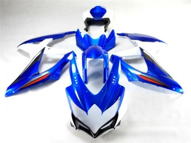 Carénages Suzuki GSXR 600 / 750 K8 2008-2010 - Bleu Blanc