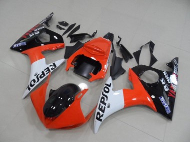 Carénages Yamaha R6 2003-2005 - Repsol