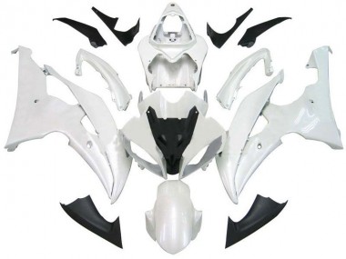 Carénages Yamaha R6 2008-2016 - Blanc Nacré