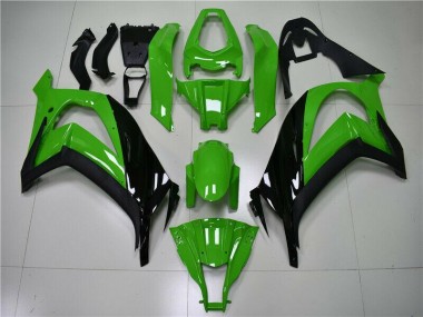 Carrosserie Kawasaki ZX10R 2011-2015 - Vert Noir