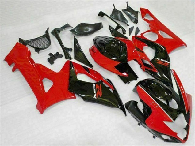 Carrosserie Suzuki GSXR 1000 K5 2005-2006 - Rouge Noir