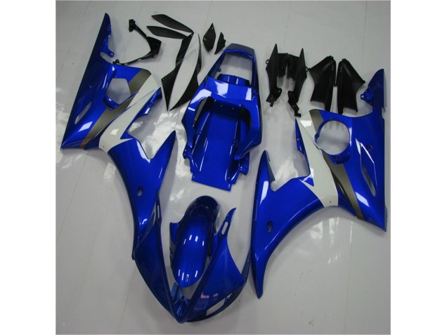 Carrosserie Yamaha R6 2003-2005 - Bleu Blanc