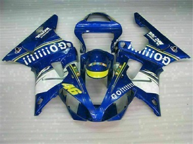 Kit Carénages Complet Yamaha R1 2000-2001 - Bleu