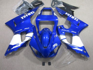 Kit Carénages Complet Yamaha R1 2002-2003 - Bleu Blanc