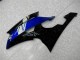 Kit Carénages Complet Yamaha R6 2008-2016 - Bleu Noir