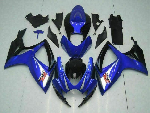 Kit Carénages & Plastique Suzuki GSXR 600 / 750 K6 2006-2007 - Bleu